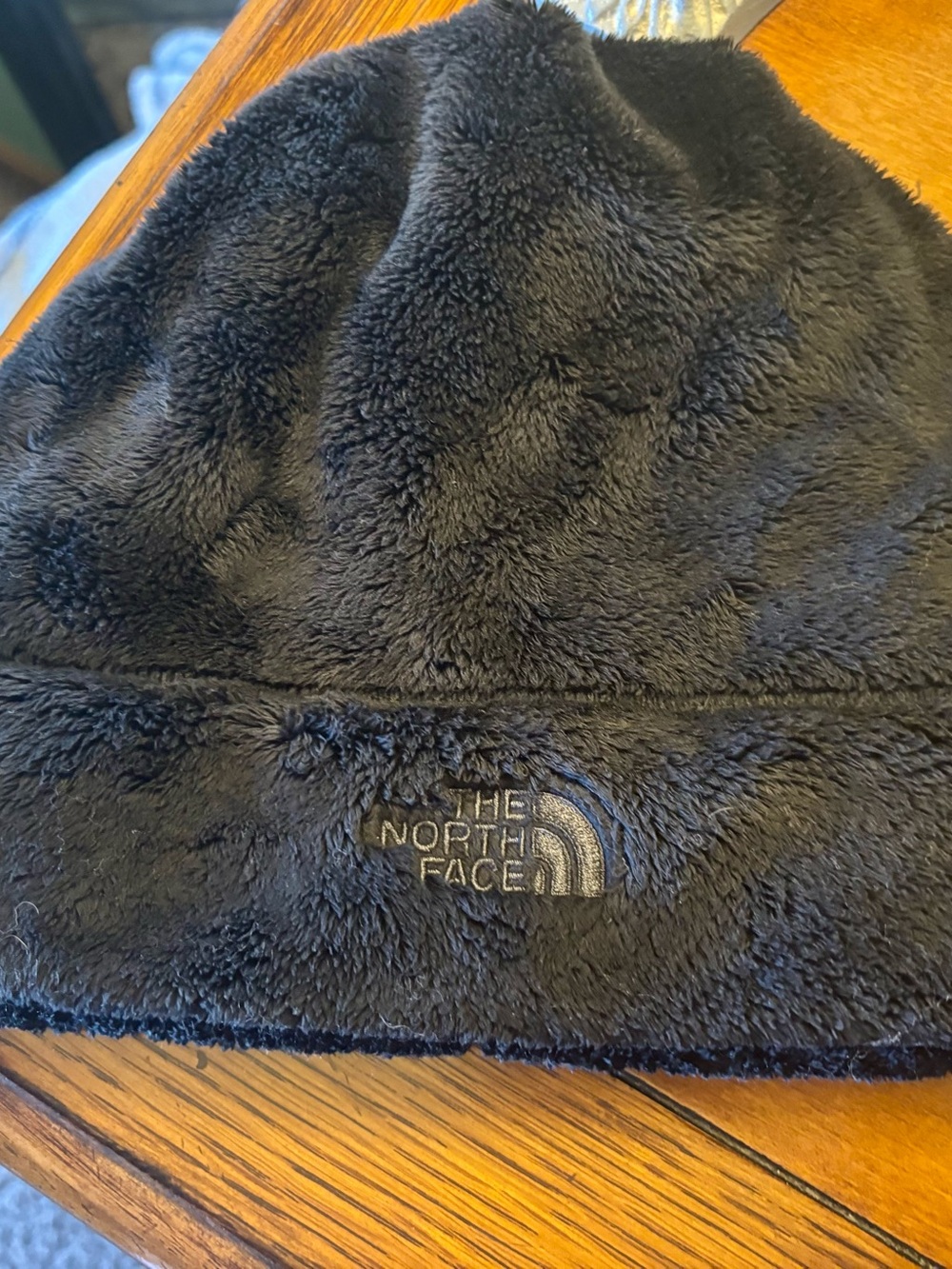 The North Face Black Sherpa Fleece Beanie